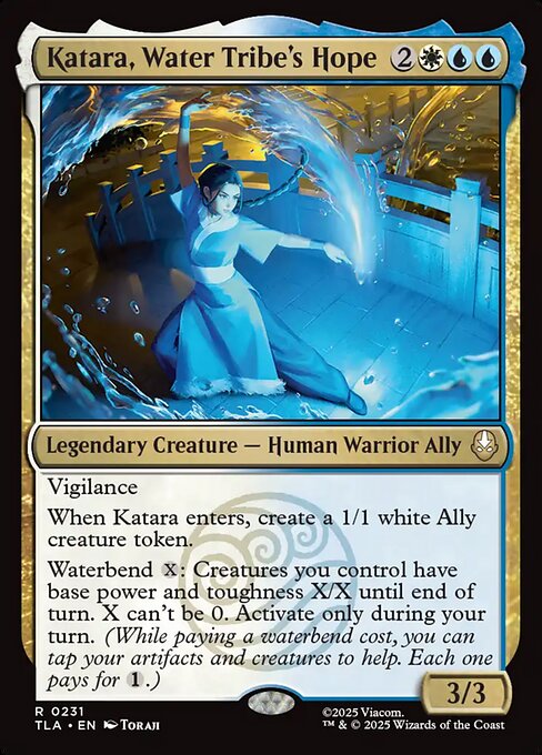 Katara, Water Tribe's Hope (Foil) - TLA - 231