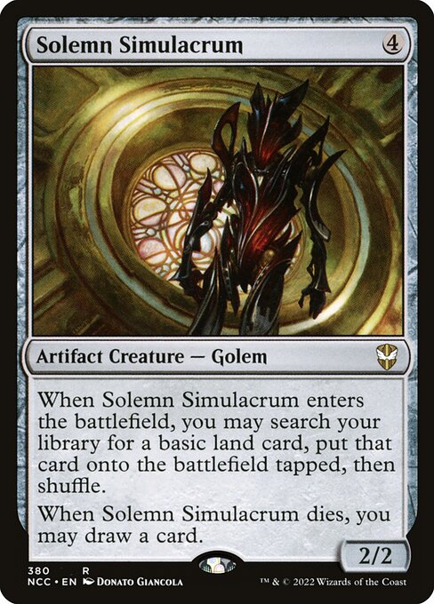 Solemn Simulacrum - NCC - 380