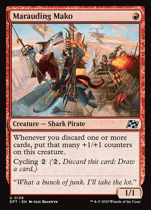 Marauding Mako (Foil) - DFT - 138