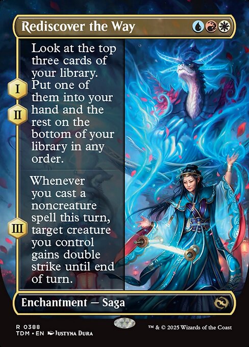 Rediscover the Way (Borderless) (Foil) - TDM - 388