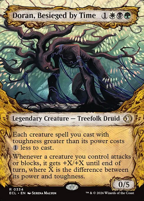 Doran, Besieged by Time (Showcase) (Foil) - ECL - 334