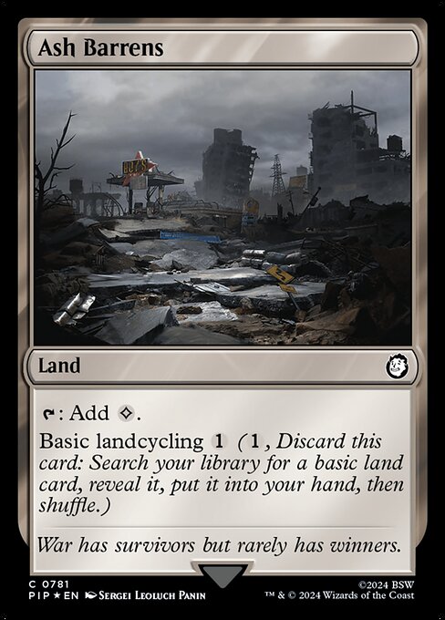 Ash Barrens (Surge Foil) - PIP - 781