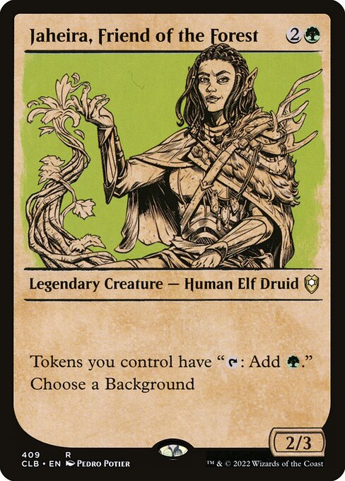 Jaheira, Friend of the Forest (Showcase) - CLB - 409