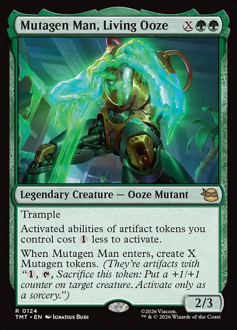 Mutagen Man, Living Ooze (Foil) - TMT - 124