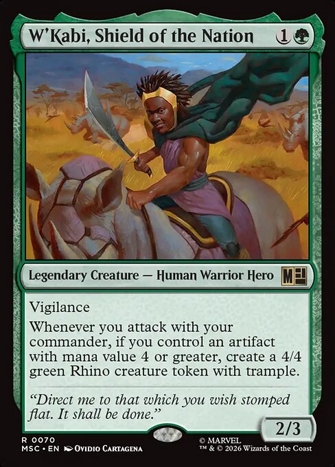 W'Kabi, Shield of the Nation - MSC - 70