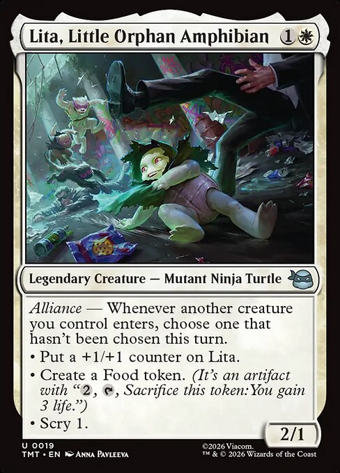 Lita, Little Orphan Amphibian - TMT - 19