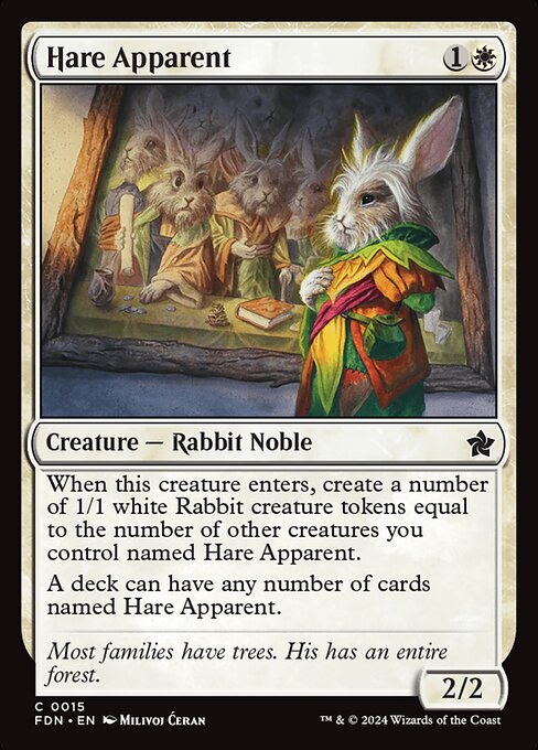 Hare Apparent - FDN - 15