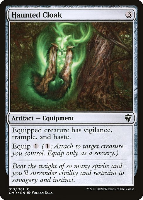 Haunted Cloak (313) (Foil) - CMR - 313