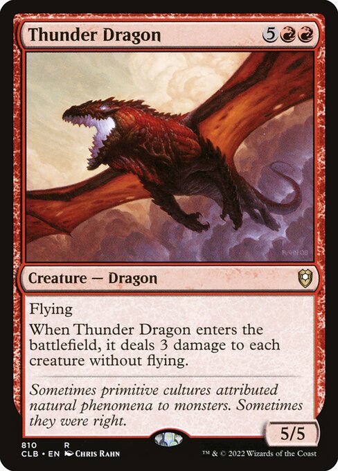 Thunder Dragon - CLB - 810