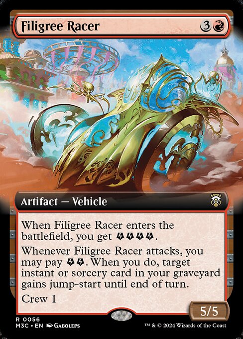 Filigree Racer (Extended Art) - M3C - 56