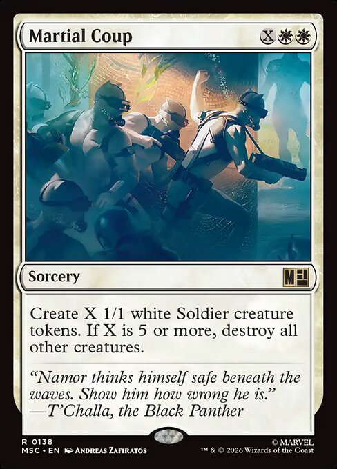 Martial Coup - MSC - 138
