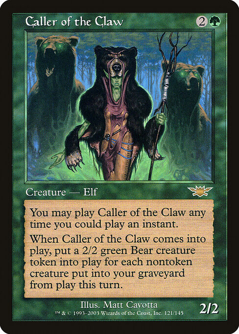 Caller of the Claw - LGN - 121
