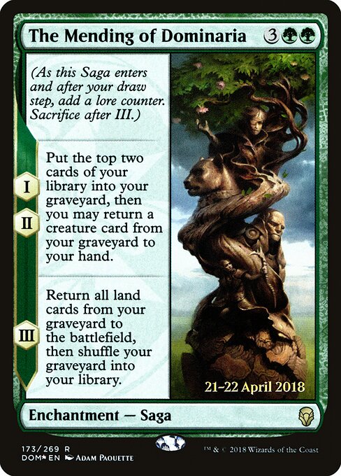 The Mending of Dominaria (Foil) - PDOM - 173s