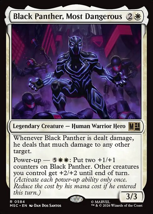 Black Panther, Most Dangerous - MSC - 584