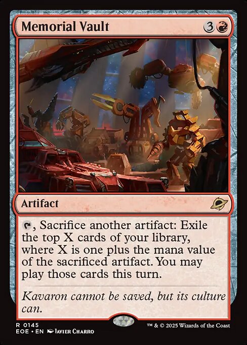 Memorial Vault - EOE - 145