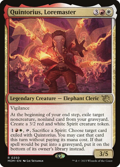 Quintorius, Loremaster - MOM - 250