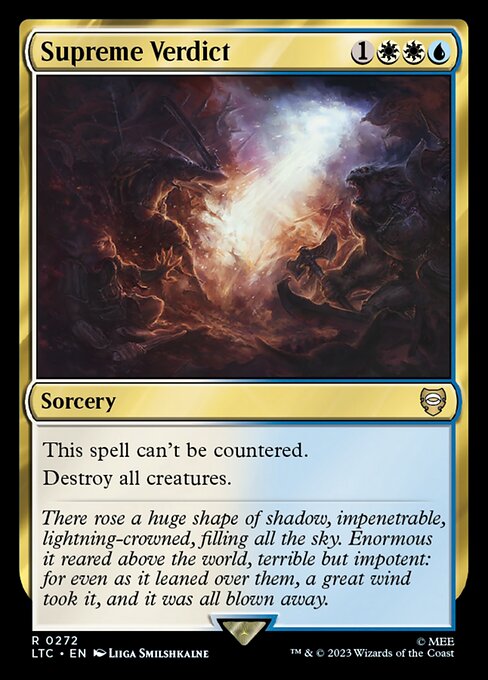 Supreme Verdict - LTC - 272