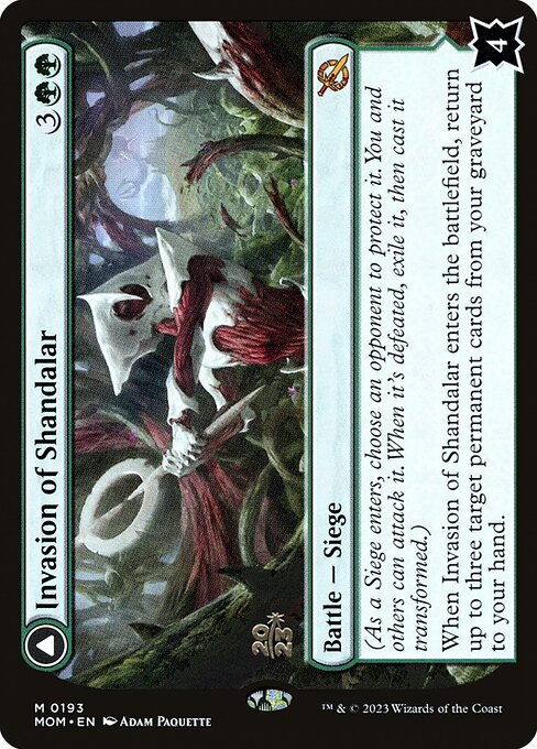 Invasion of Shandalar (Foil) - PMOM - 193s