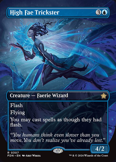 High Fae Trickster (Borderless) - FDN - 307