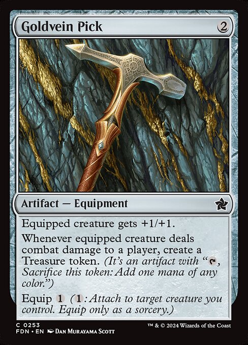 Goldvein Pick - FDN - 253