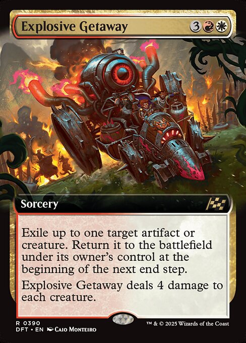 Explosive Getaway (Extended Art) - DFT - 390