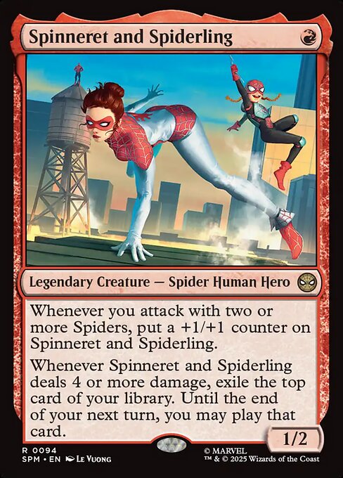 Spinneret and Spiderling (Foil) - SPM - 94
