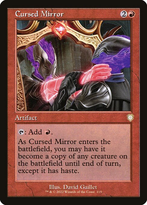 Cursed Mirror (Retro Frame) - BRC - 115