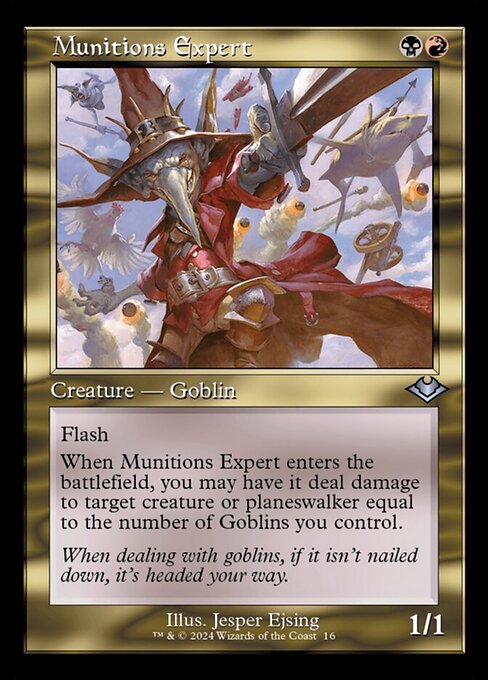 Munitions Expert (Retro Frame) (Foil) - H2R - 16
