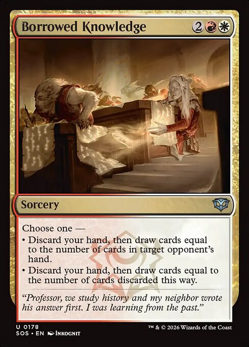 Borrowed Knowledge - SOS - 178