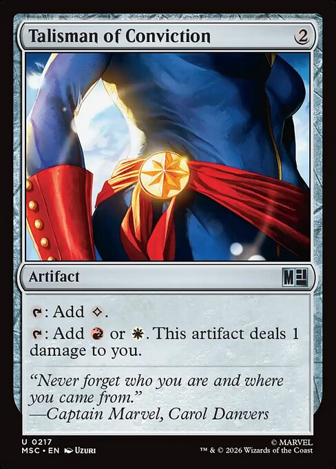 Talisman of Conviction - MSC - 217