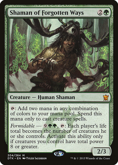 Shaman of Forgotten Ways - DTK - 204
