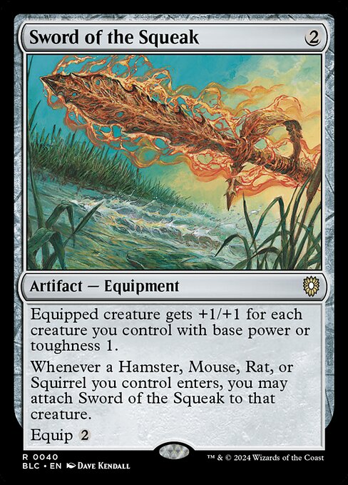 Sword of the Squeak - BLC - 40