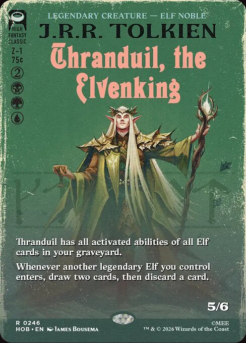 Thranduil, the Elvenking (Borderless) - HOB - 246