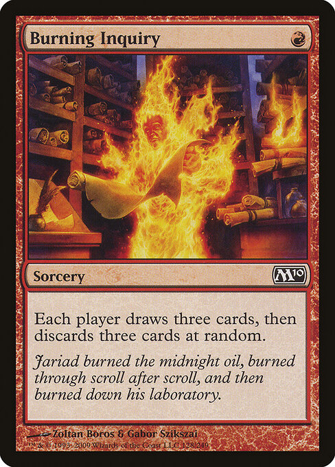 Burning Inquiry - M10 - 128