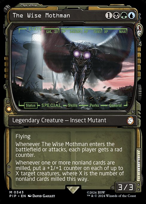 The Wise Mothman (Showcase) - PIP - 343