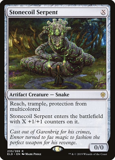 Stonecoil Serpent (Foil) - PELD - 235p