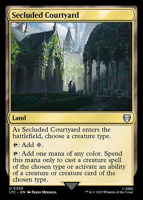 Secluded Courtyard - LTC - 330
