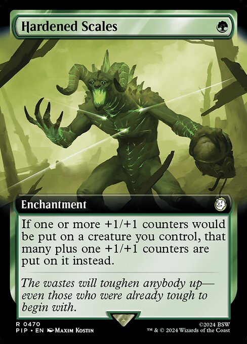 Hardened Scales (Extended Art) - PIP - 470