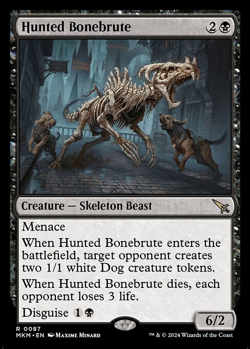 Hunted Bonebrute - MKM - 87
