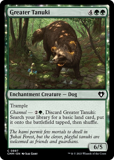 Greater Tanuki - CMM - 897