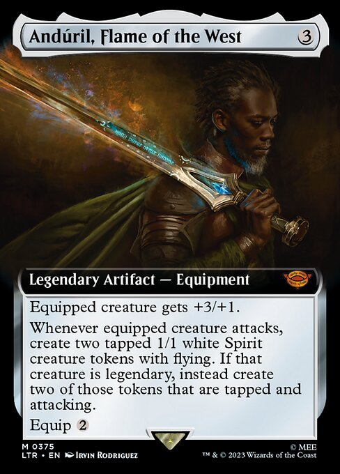 Anduril, Flame of the West (Extended Art) - LTR - 375