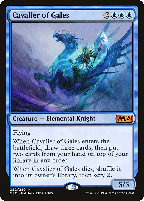 Cavalier of Gales (Foil) - M20 - 52