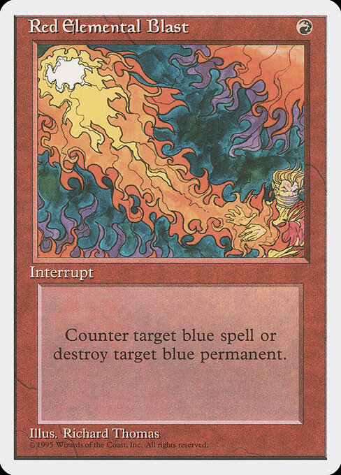 Red Elemental Blast - 4ED - 218