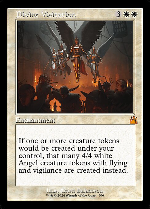 Divine Visitation (Retro Frame) (Foil) - RVR - 306