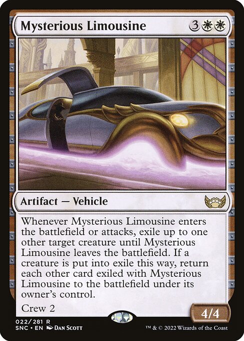 Mysterious Limousine (Foil) - SNC - 22