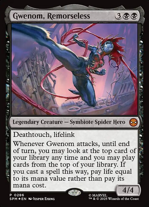 Gwenom, Remorseless (Foil) - SPM - 286