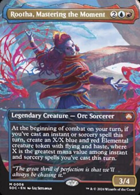 Rootha, Mastering the Moment (Borderless) (Foil) - SOC - 8