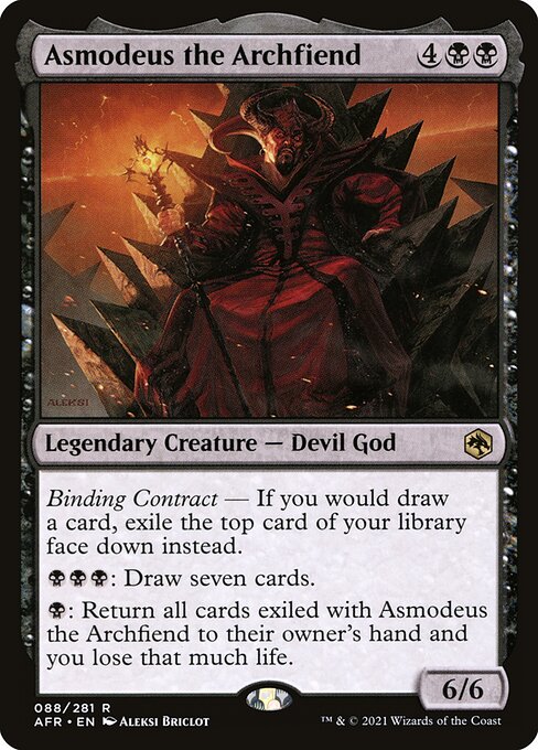 Asmodeus the Archfiend (Foil) - AFR - 88