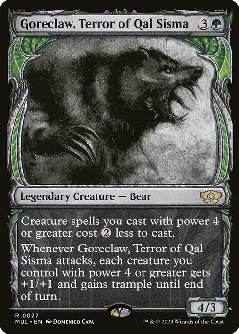 Goreclaw, Terror of Qal Sisma (Foil) - MUL - 27