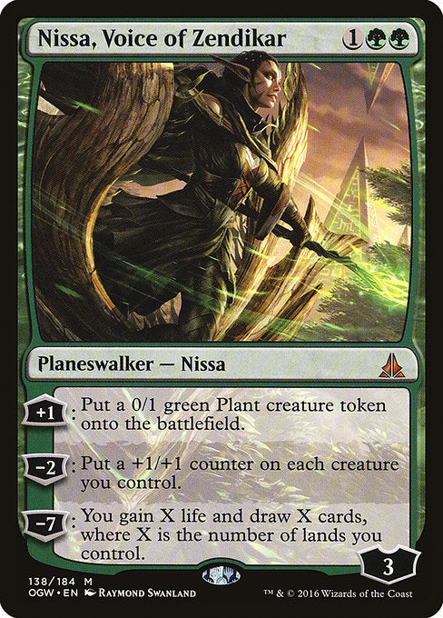 Nissa, Voice of Zendikar - OGW - 138